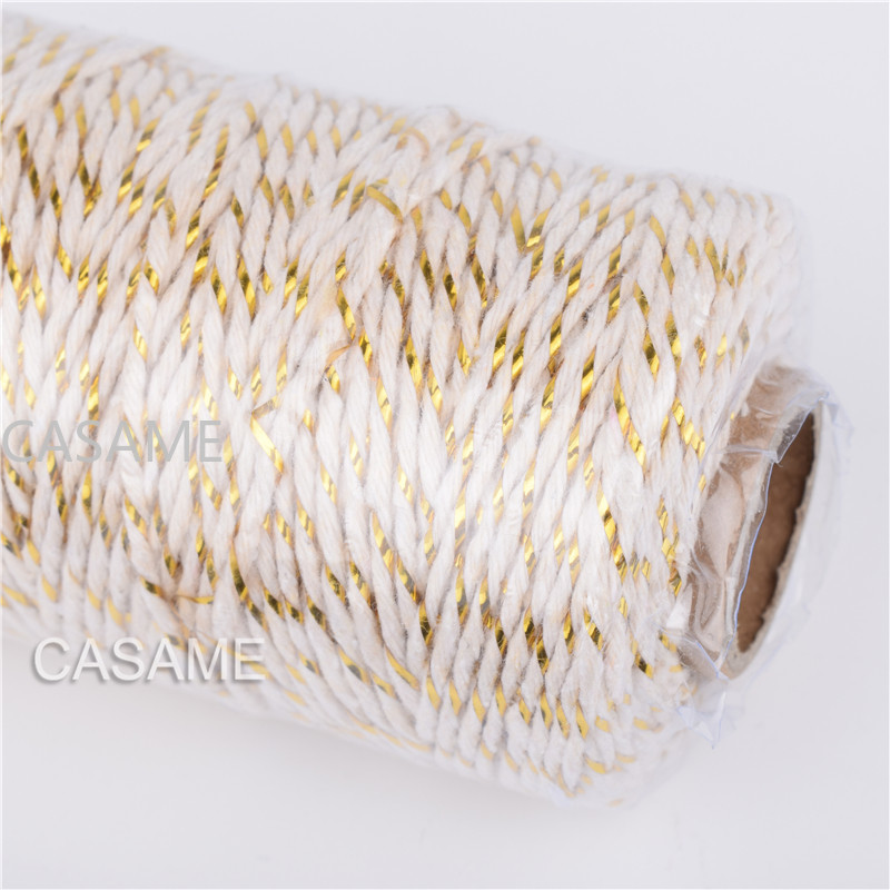 複数のカラフルな糸コード手作り工芸品 DIY ベージュツイス - Home And Textiles Today のレビューと価格