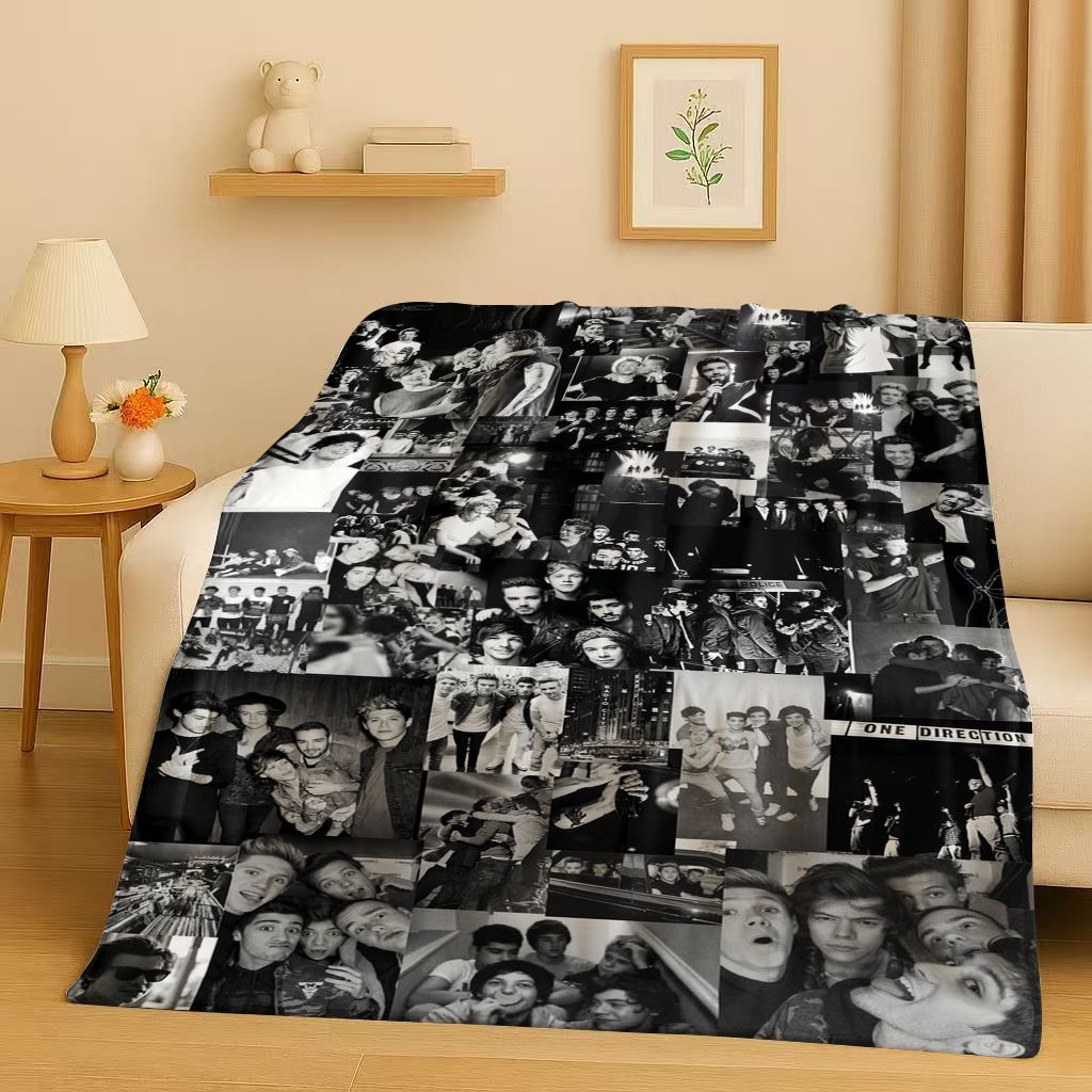 3DニューワンD方向シンガースターフランネルブランケット、超 - Home Textiles Direct のレビューと価格