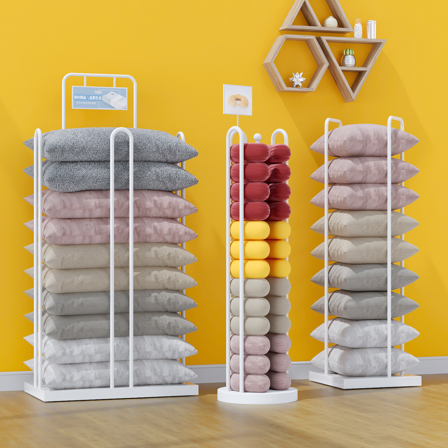 ホームテキスタイル陳列棚 枕芯収納棚 枕 ホームテキスタイル - Home Textiles Direct のレビューと価格