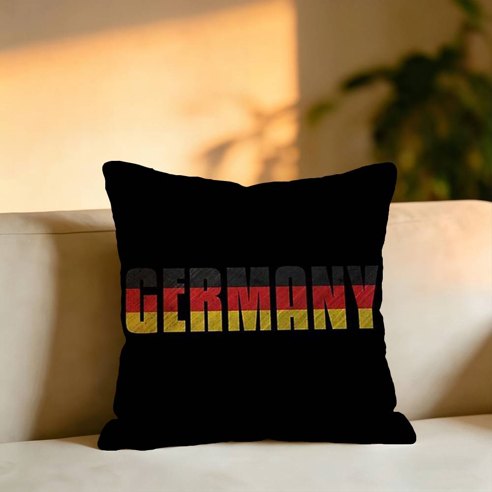 Panzer ドイツ国旗枕カバー正方形両面ソファクッションカ - Home Textiles Germany のレビューと価格