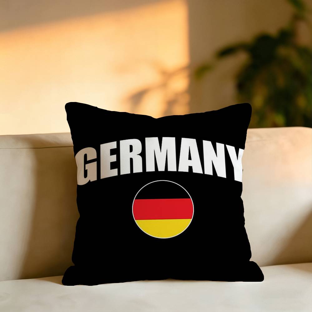 Panzer ドイツ国旗枕カバー正方形両面ソファクッションカ - Home Textiles Germany のレビューと価格