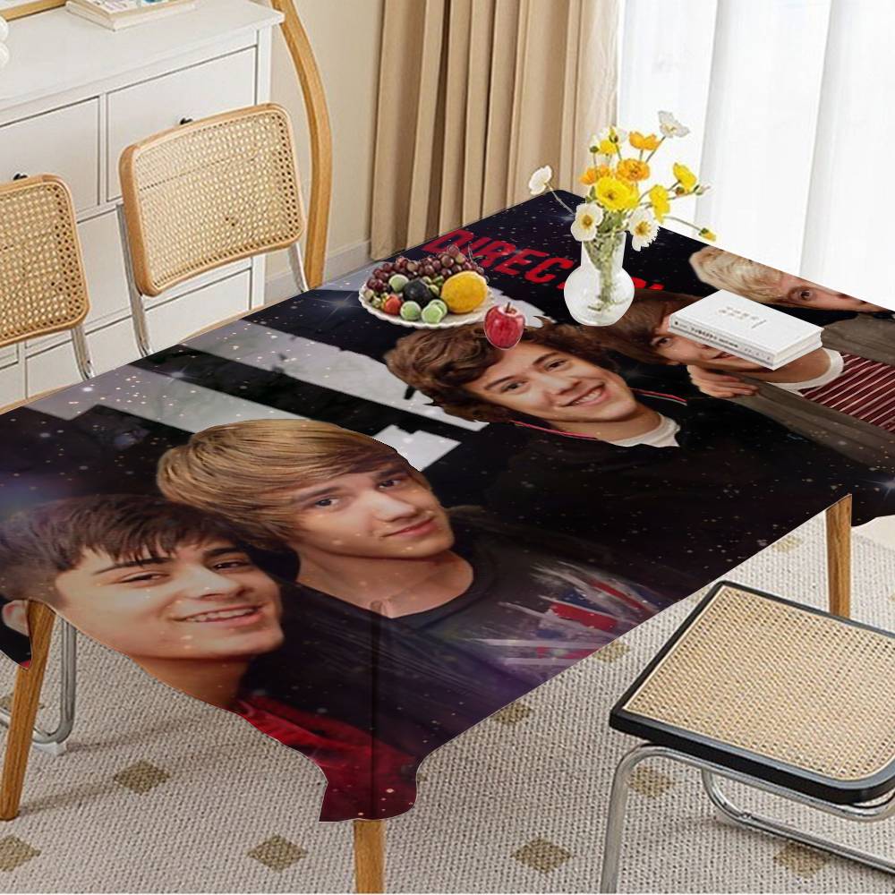 O-One D-Direction バンド柄テーブルクロス  - Home Textiles Direct のレビューと価格