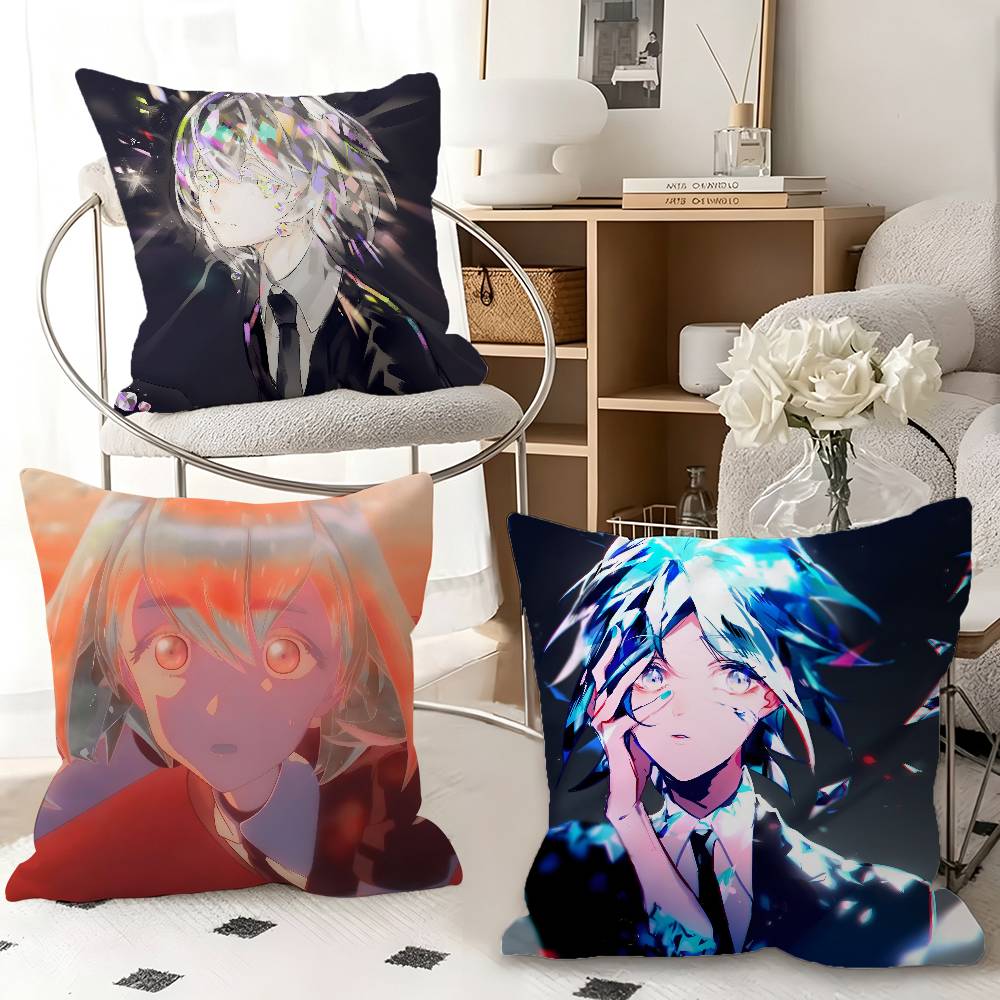 1pc アニメ「宝石の国」枕カバーファッション正方形枕カバー - Home Landing Textiles のレビューと価格